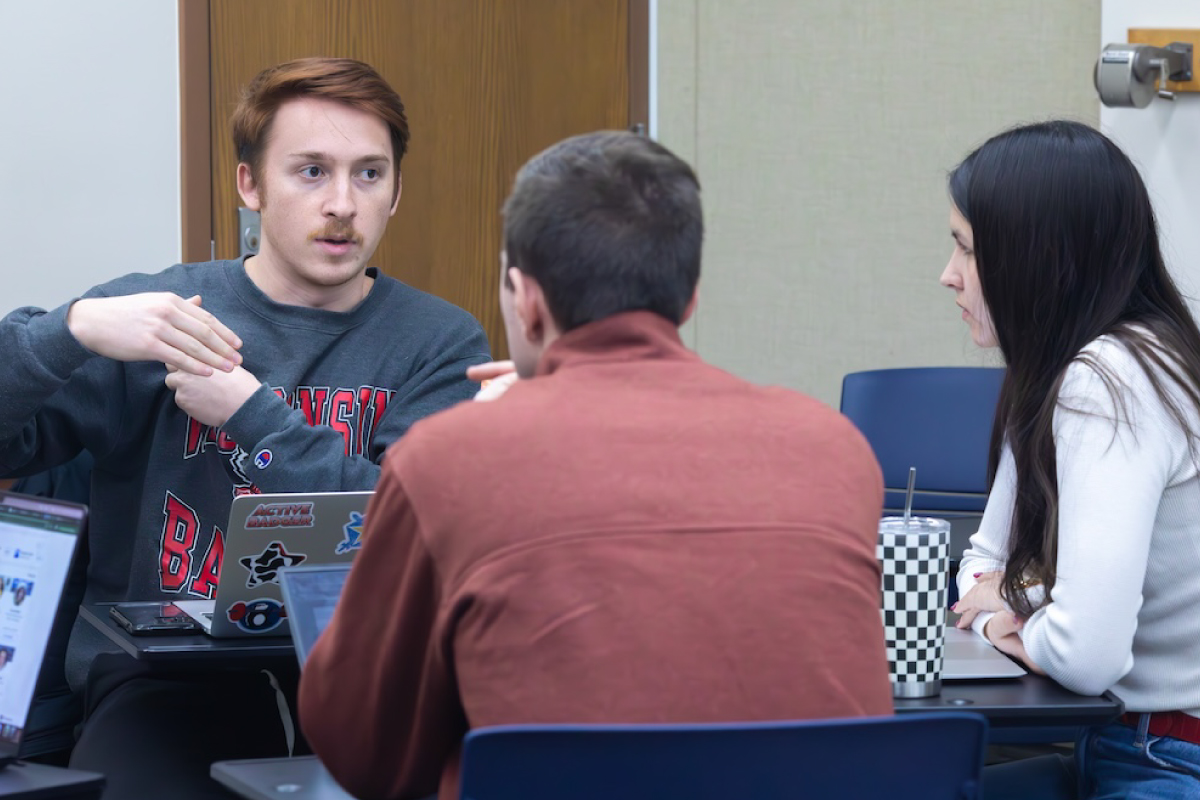 CA609: Advanced Screenwriting - Students Discussing Screenplays