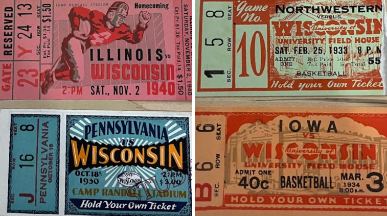 Football Ticket Stubs